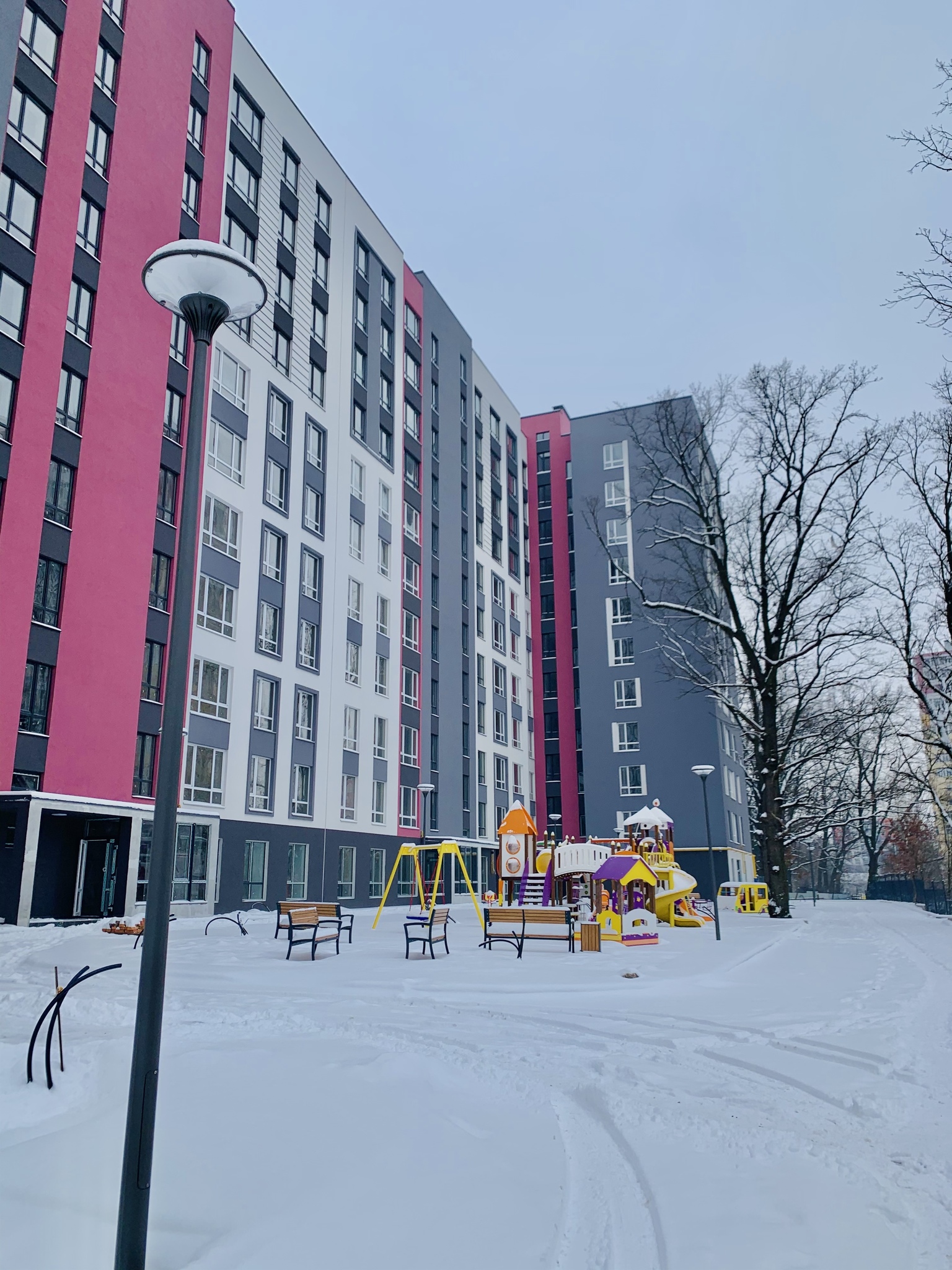 Хід будівництва ЖК Нові Метри Park, лют, 2021 рік
