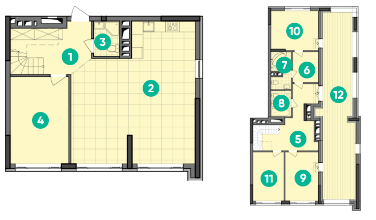 Дворівнева 185.03 м² в ЖК Dibrova Park від 23 865 грн/м², Київ