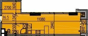 1-комнатная 37.9 м² в ЖК Premier Tower от 33 900 грн/м², Днепр