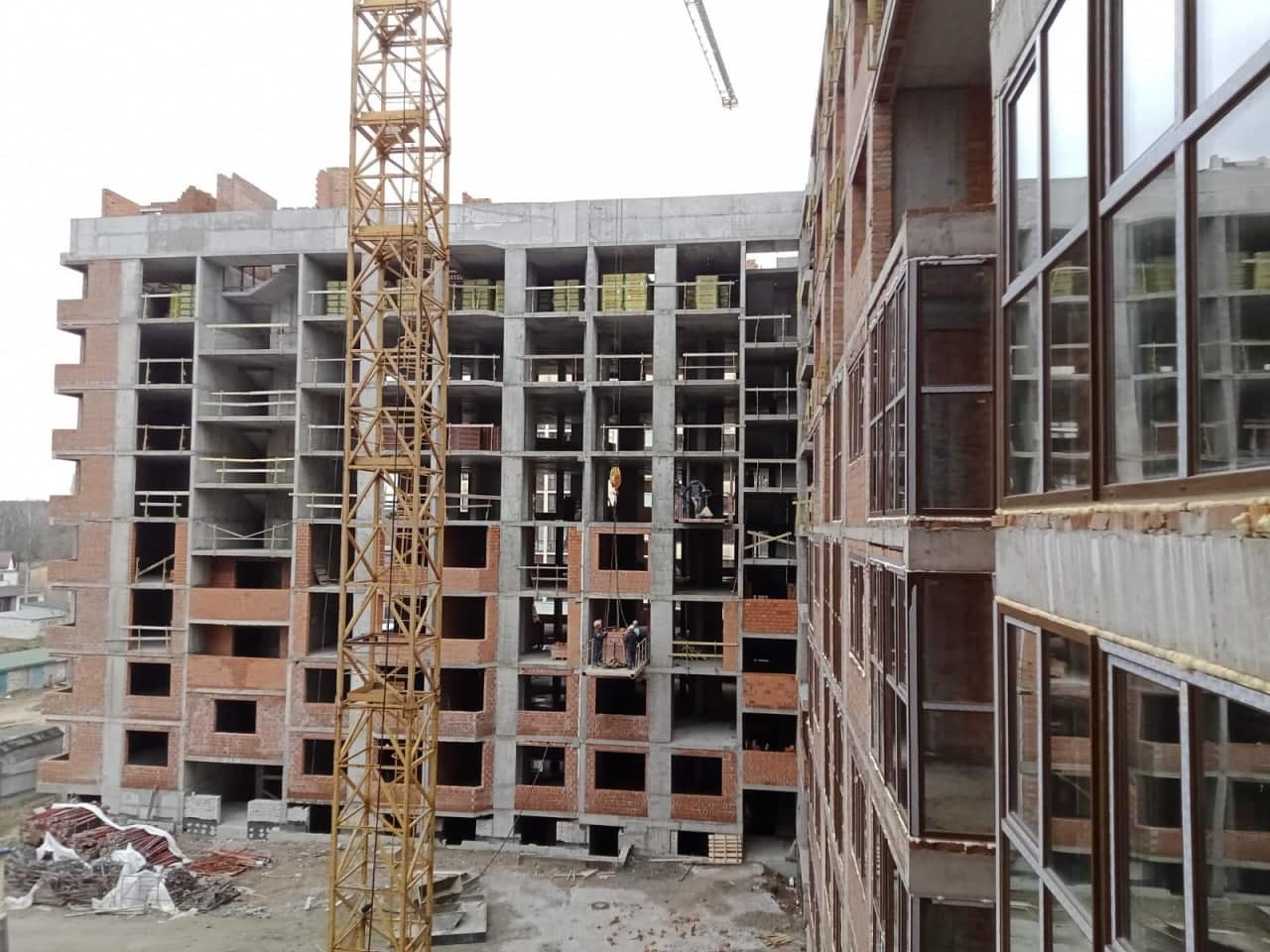 Хід будівництва ЖК 7'я, бер, 2021 рік