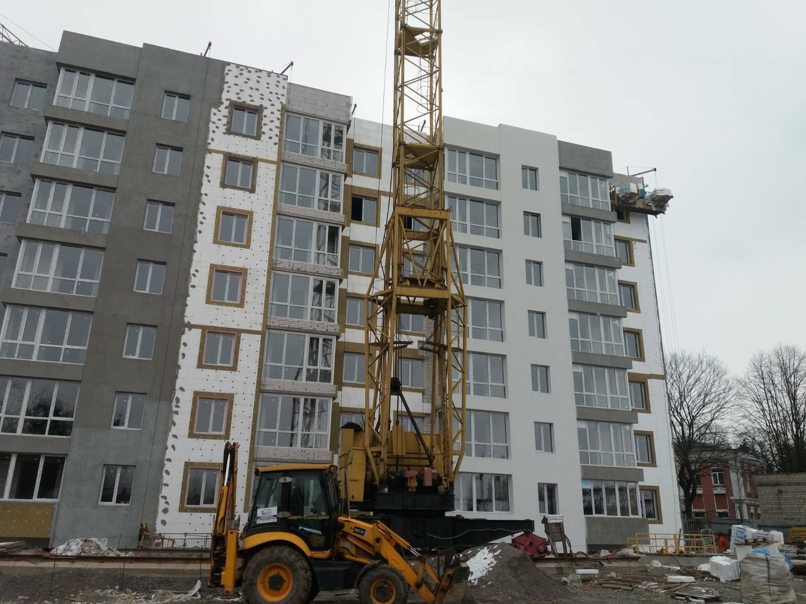 Ход строительства ЖК Зоря, март, 2021 год