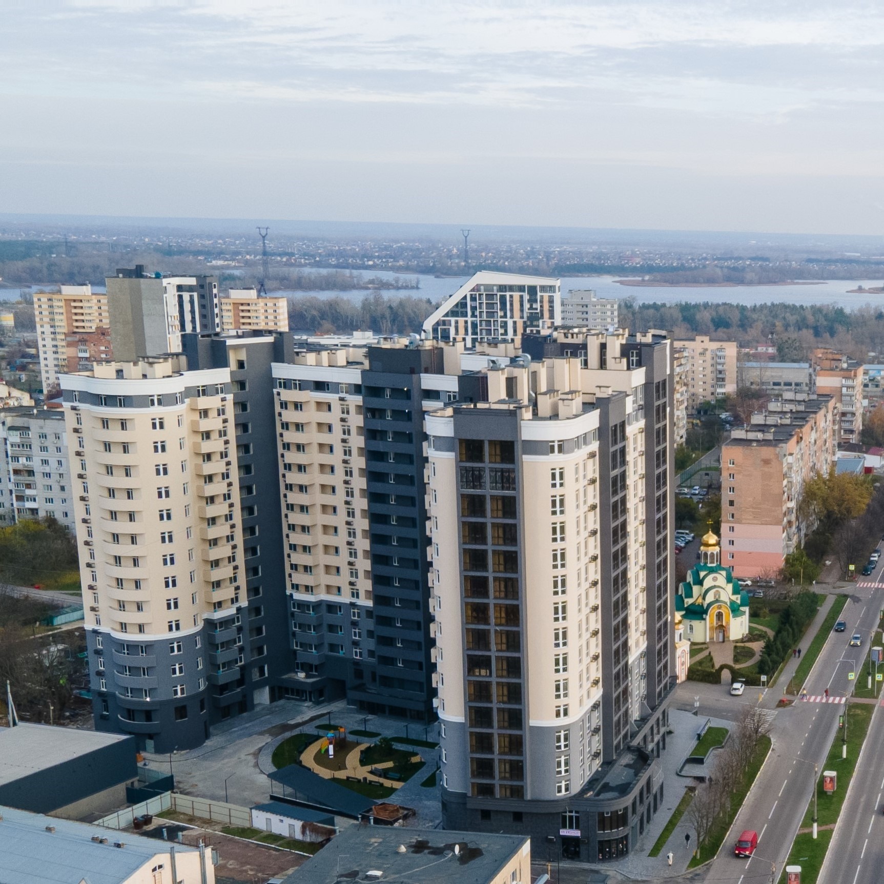Хід будівництва ЖК Борисо-Глібський, бер, 2021 рік
