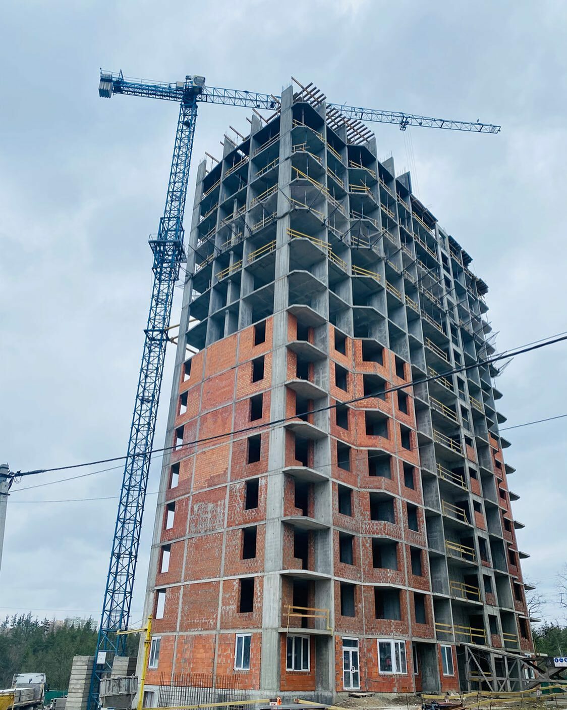 Хід будівництва ЖК Велесгард, бер, 2021 рік