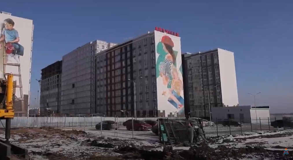 Хід будівництва ЖМ ARTVILLE, лют, 2021 рік