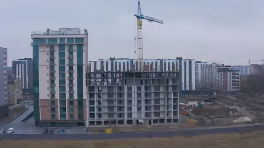 Ход строительства ЖК HydroPark DeLuxe, дек, 2020 год