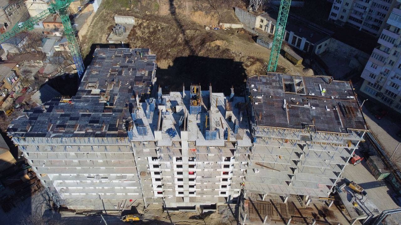 Хід будівництва ЖК Акварель-3, бер, 2021 рік