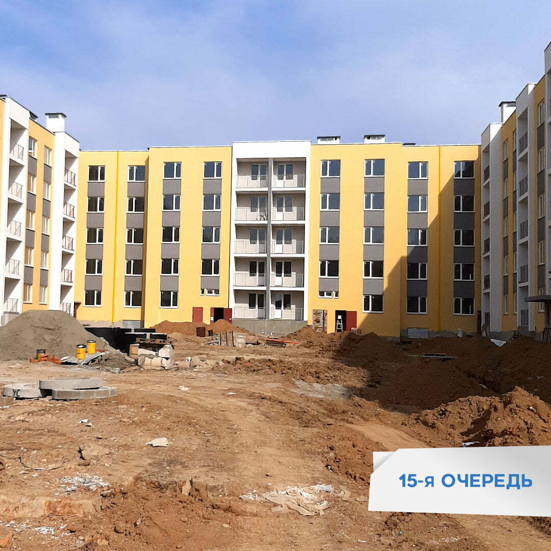 Хід будівництва ЖМ Сьоме Небо, бер, 2021 рік