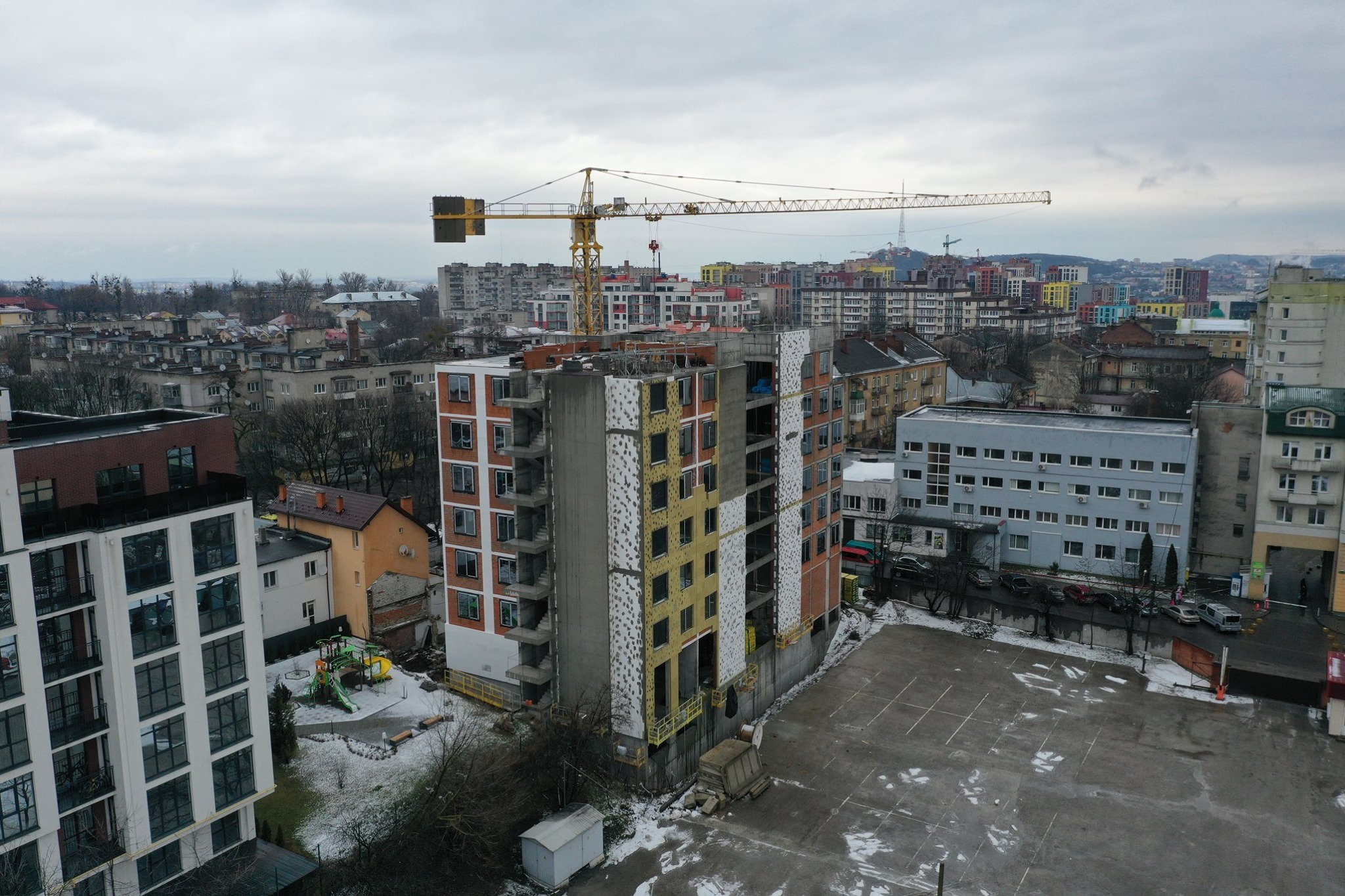 Хід будівництва Апарт-комплекс LEV CITY, бер, 2021 рік