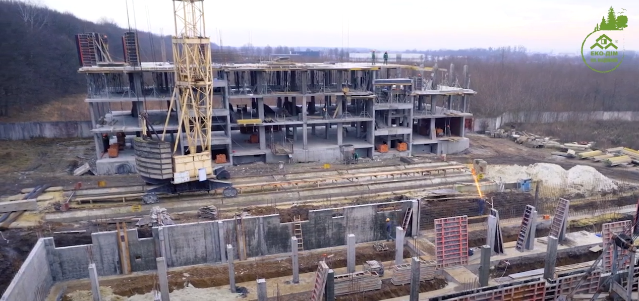 Ход строительства ЖК Эко-дом на Надежной, дек, 2020 год
