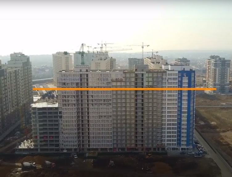 Хід будівництва ЖК Акварель-2, бер, 2021 рік