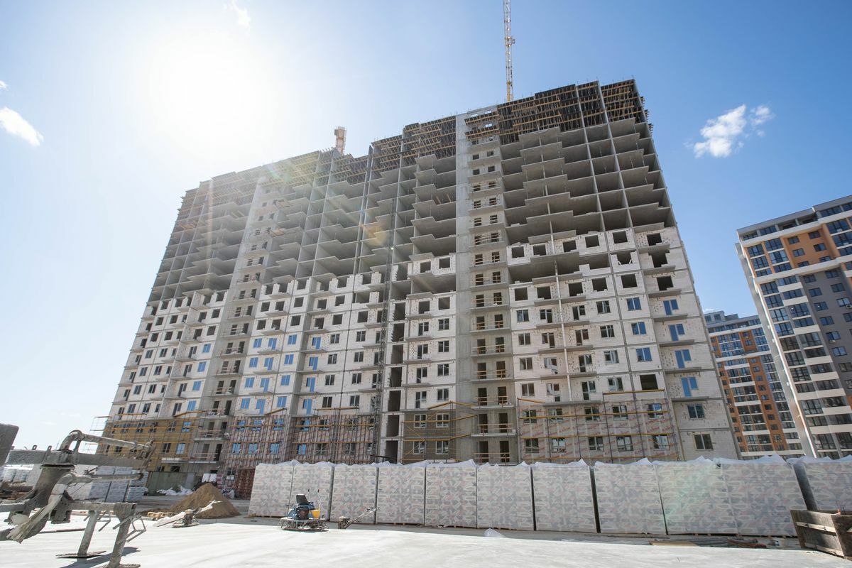 Хід будівництва ЖК П'ятдесят восьма Перлина, бер, 2021 рік