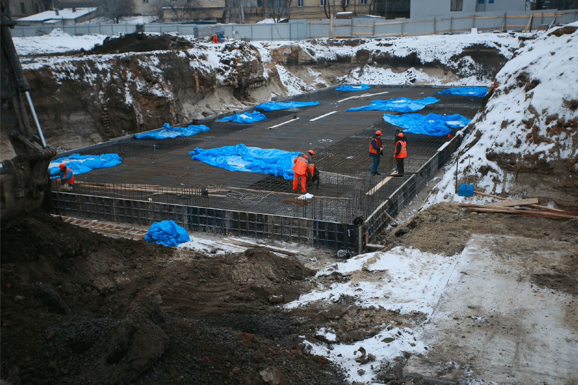 Ход строительства ЖК Mill Town, фев, 2021 год