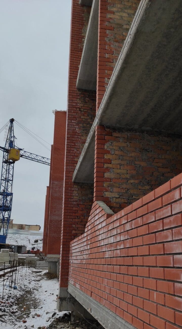 Хід будівництва ЖК на вул. Лучаківського-Тролейбусна, січ, 2021 рік