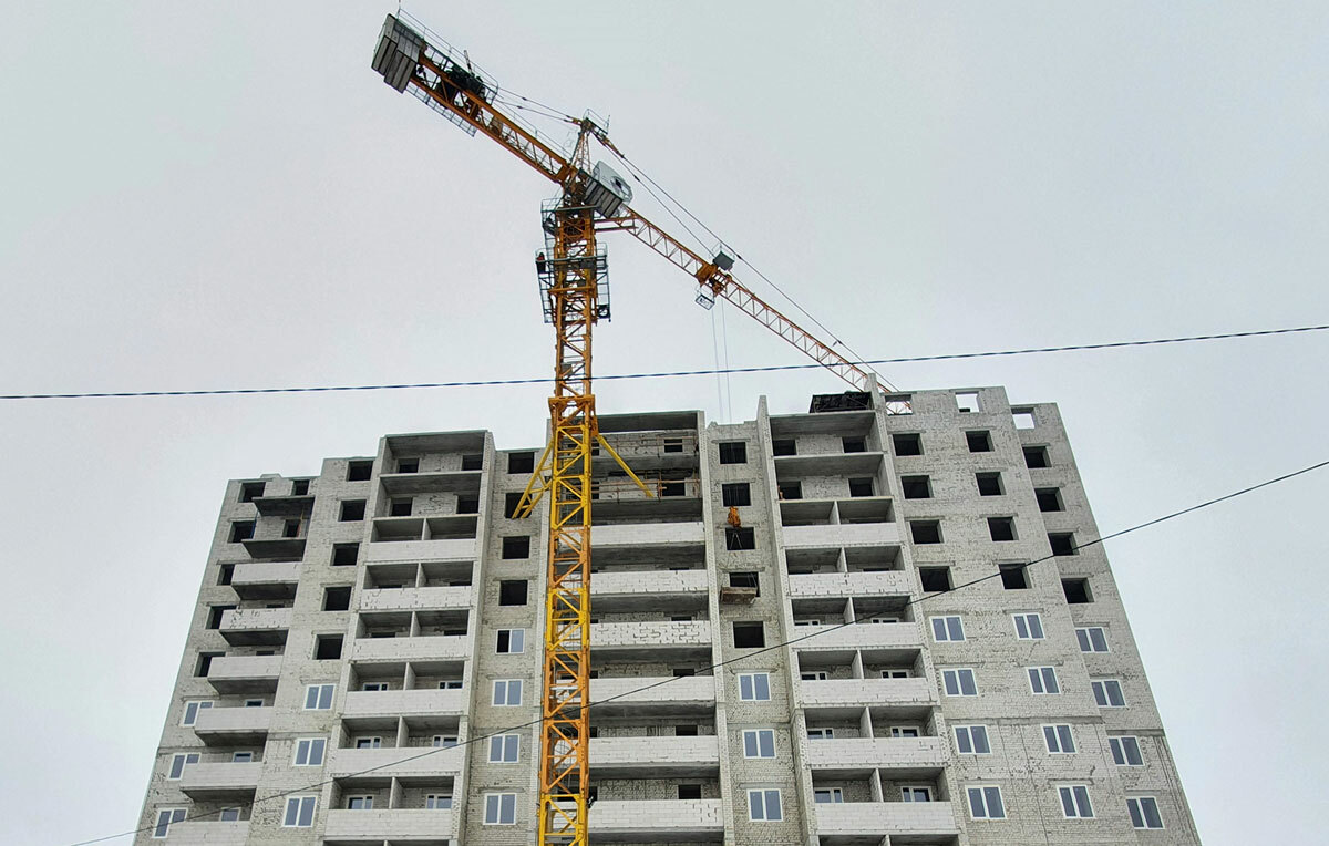 Хід будівництва ЖК Сонячний квартал 4, лют, 2021 рік
