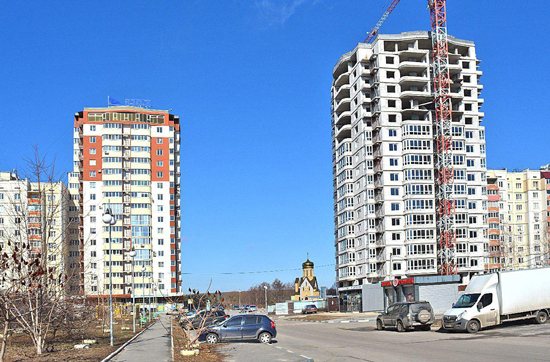 Ход строительства ЖК PesochinSky, март, 2021 год