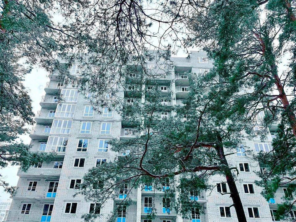 Ход строительства ЖК Парковый, фев, 2021 год