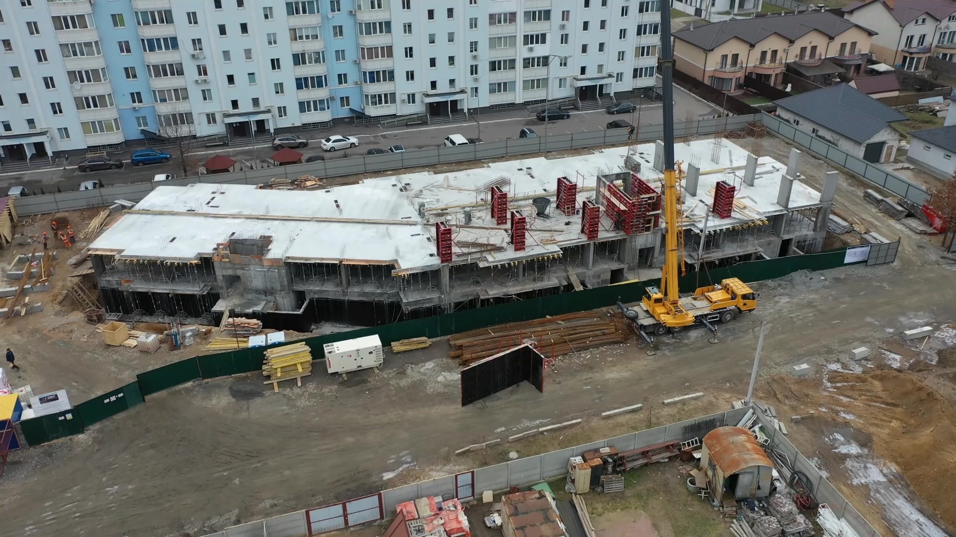 Хід будівництва ЖК Антрацит, груд, 2020 рік