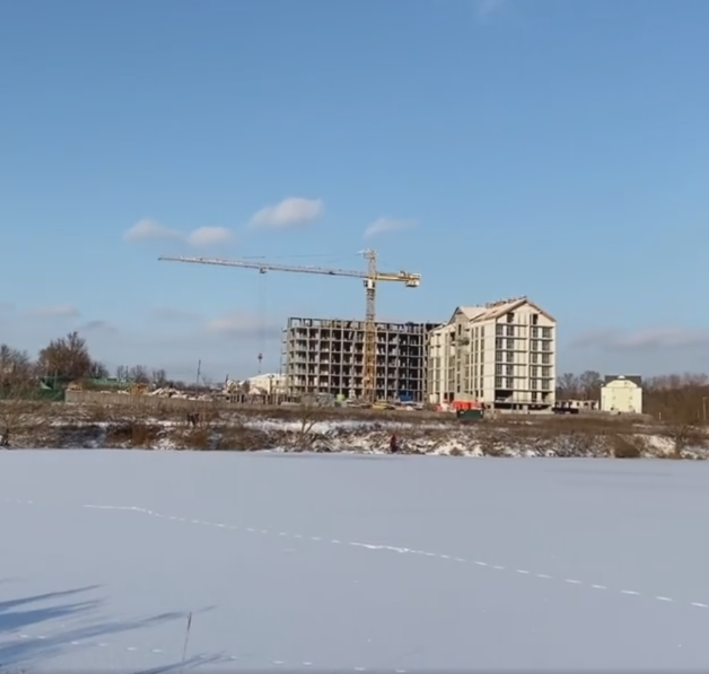 Хід будівництва ЖК Гостомель Residence, січ, 2021 рік