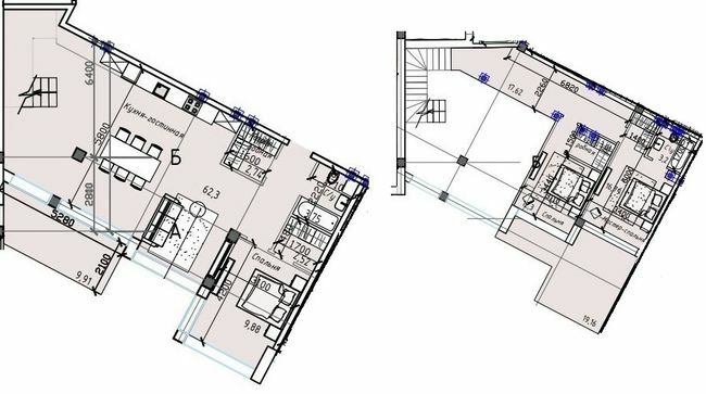 Дворівнева 150.13 м² в ЖК ITown від 45 600 грн/м², Одеса