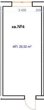 1-комнатная 26.52 м² в ЖК на ул. Осенняя, 71 от 30 000 грн/м², Киев