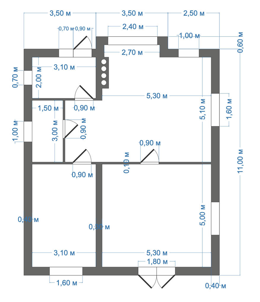 Котедж 92 м² в Таунхауси Терещенські озера від 23 152 грн/м², с. Шпитьки