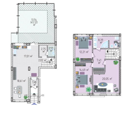 Таунхаус 120.69 м² в ЖК Лавандовий від 29 095 грн/м², м. Бровари