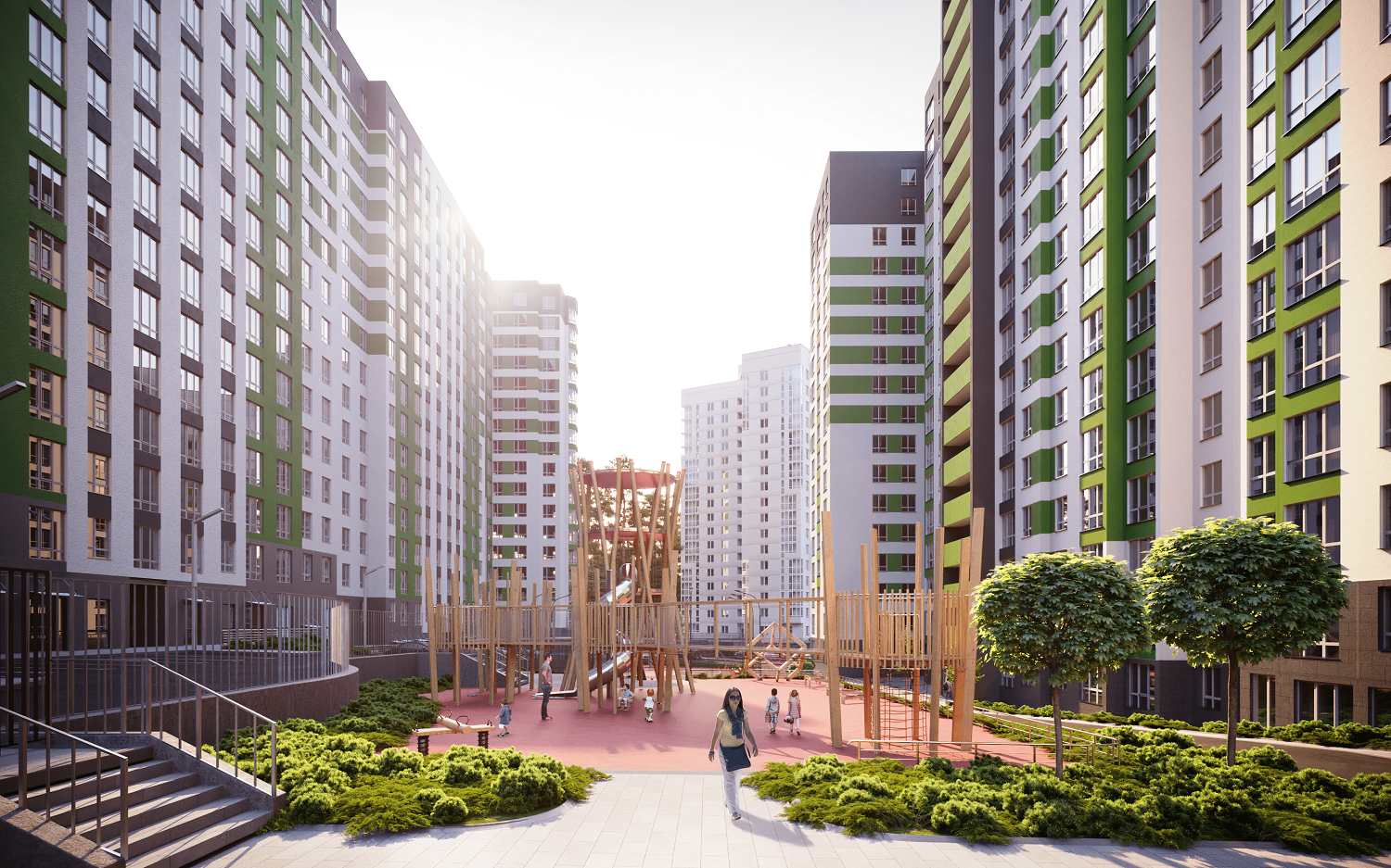 ЖК City Park, г. Ирпень, ул. Университетская, 3/9-12