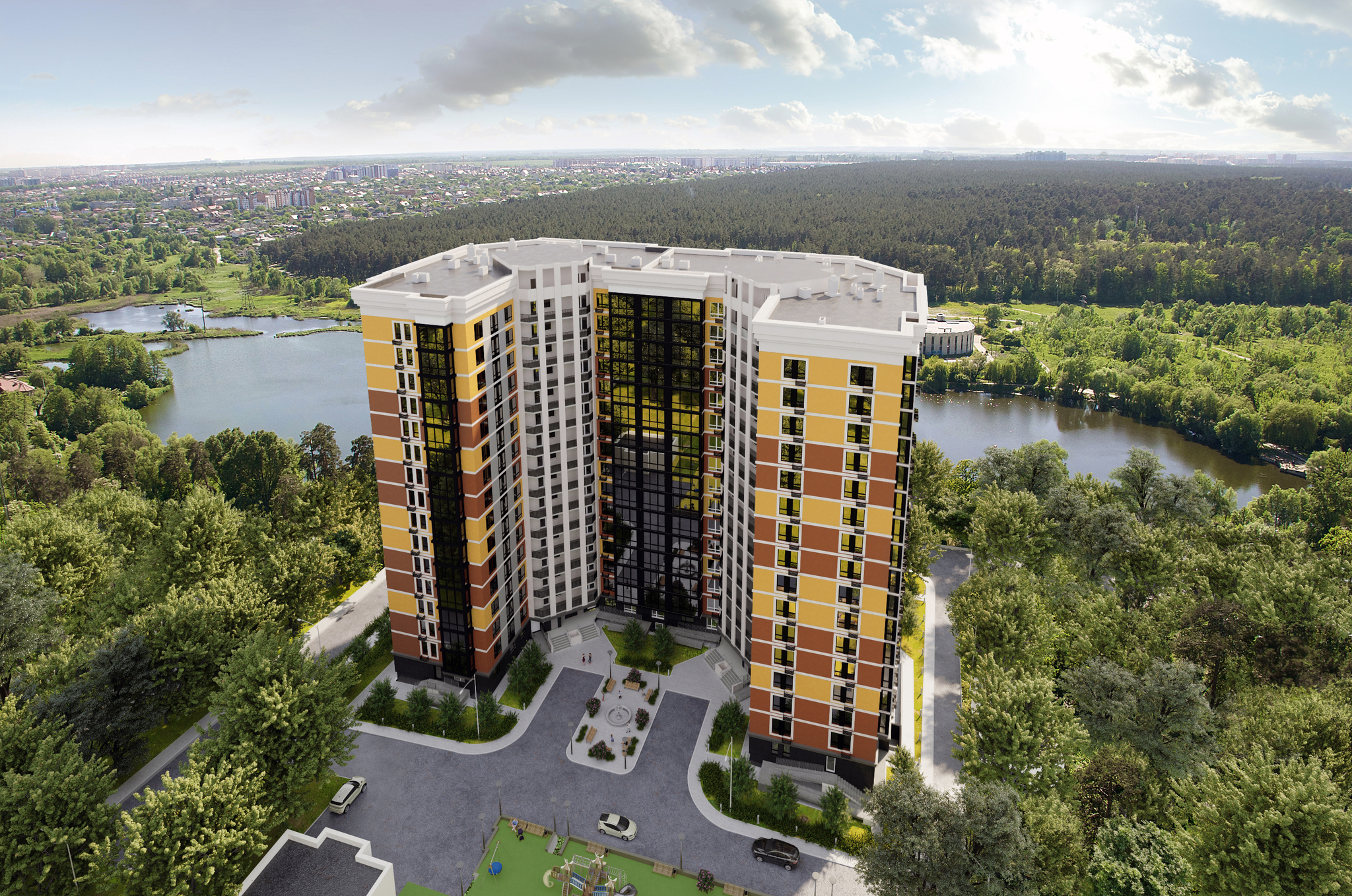 Житловий комплекс Eco Dream, забудовник ІБК Центробуд