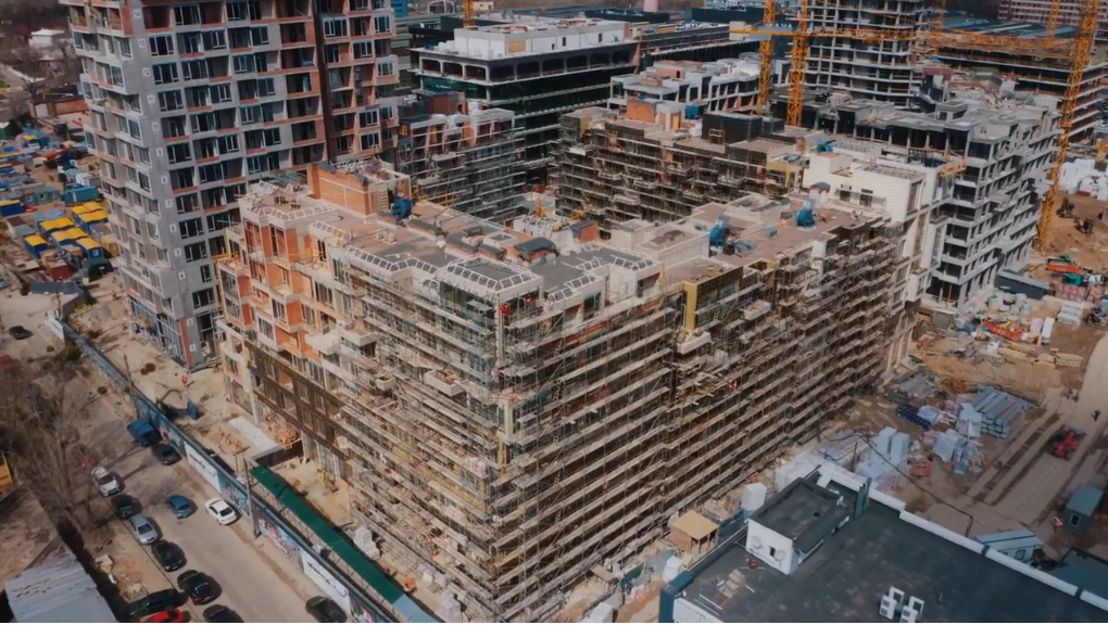Хід будівництва ЖК UNIT.Home, квіт, 2021 рік