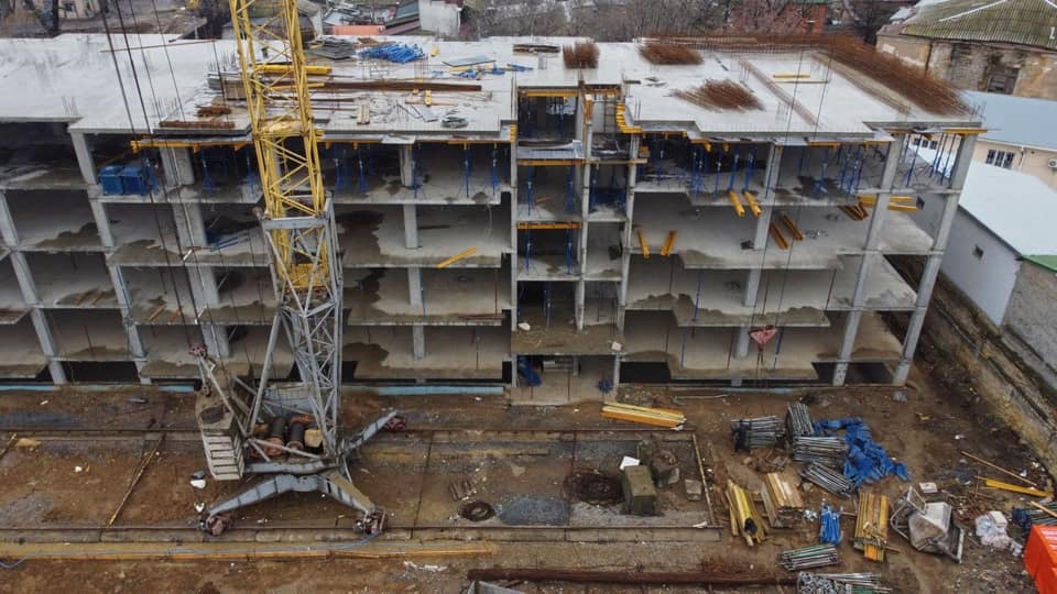 Хід будівництва ЖК Акварель-7, квіт, 2021 рік