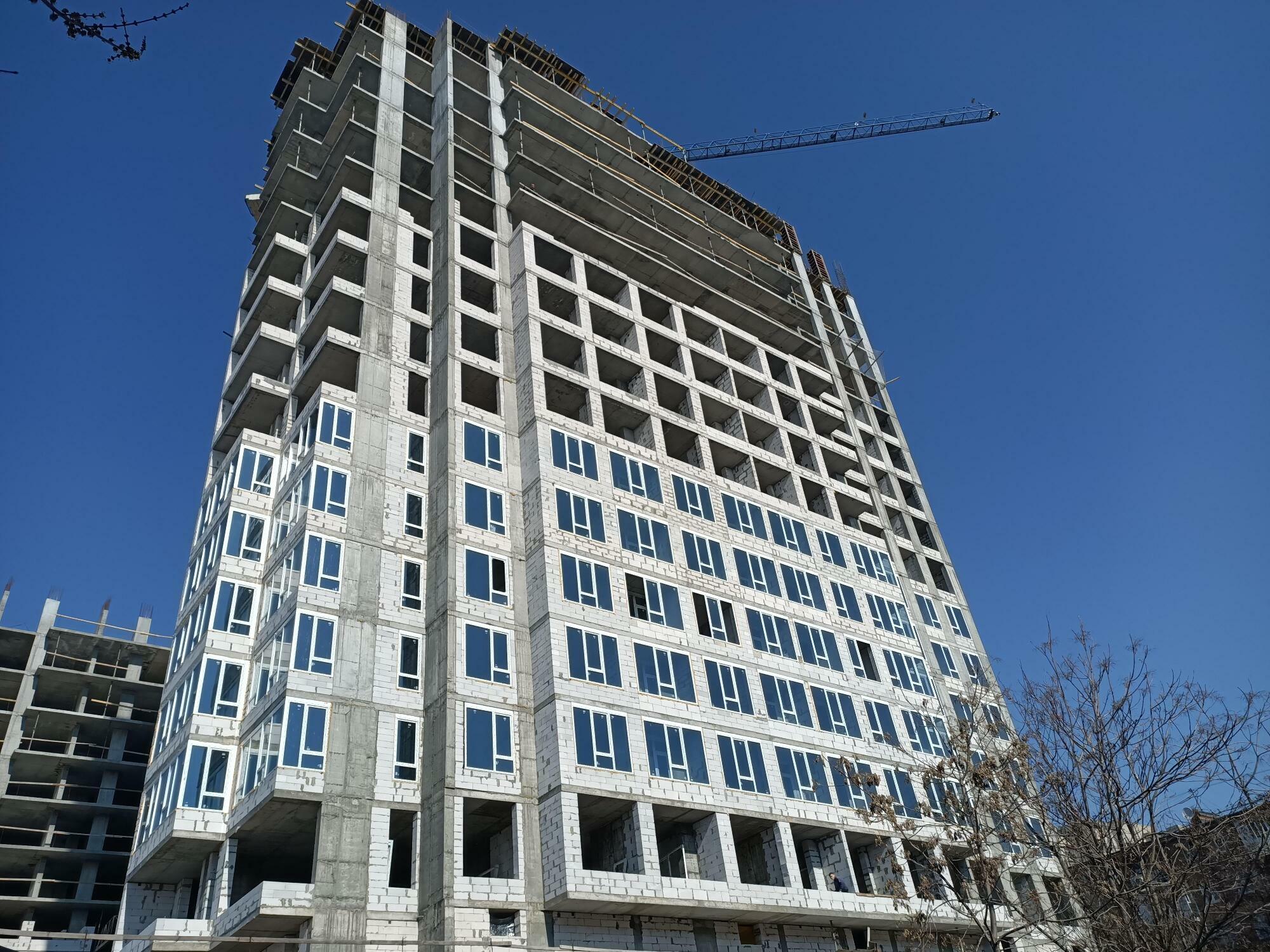 Хід будівництва ЖК Central, квіт, 2021 рік