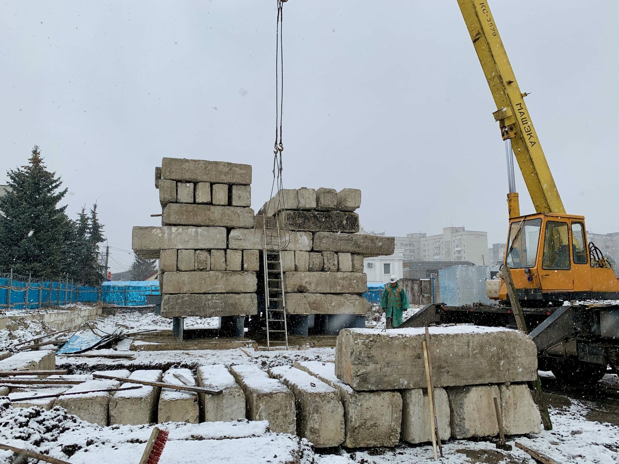 Ход строительства ЖК Pokrovsky Apart Complex, март, 2021 год