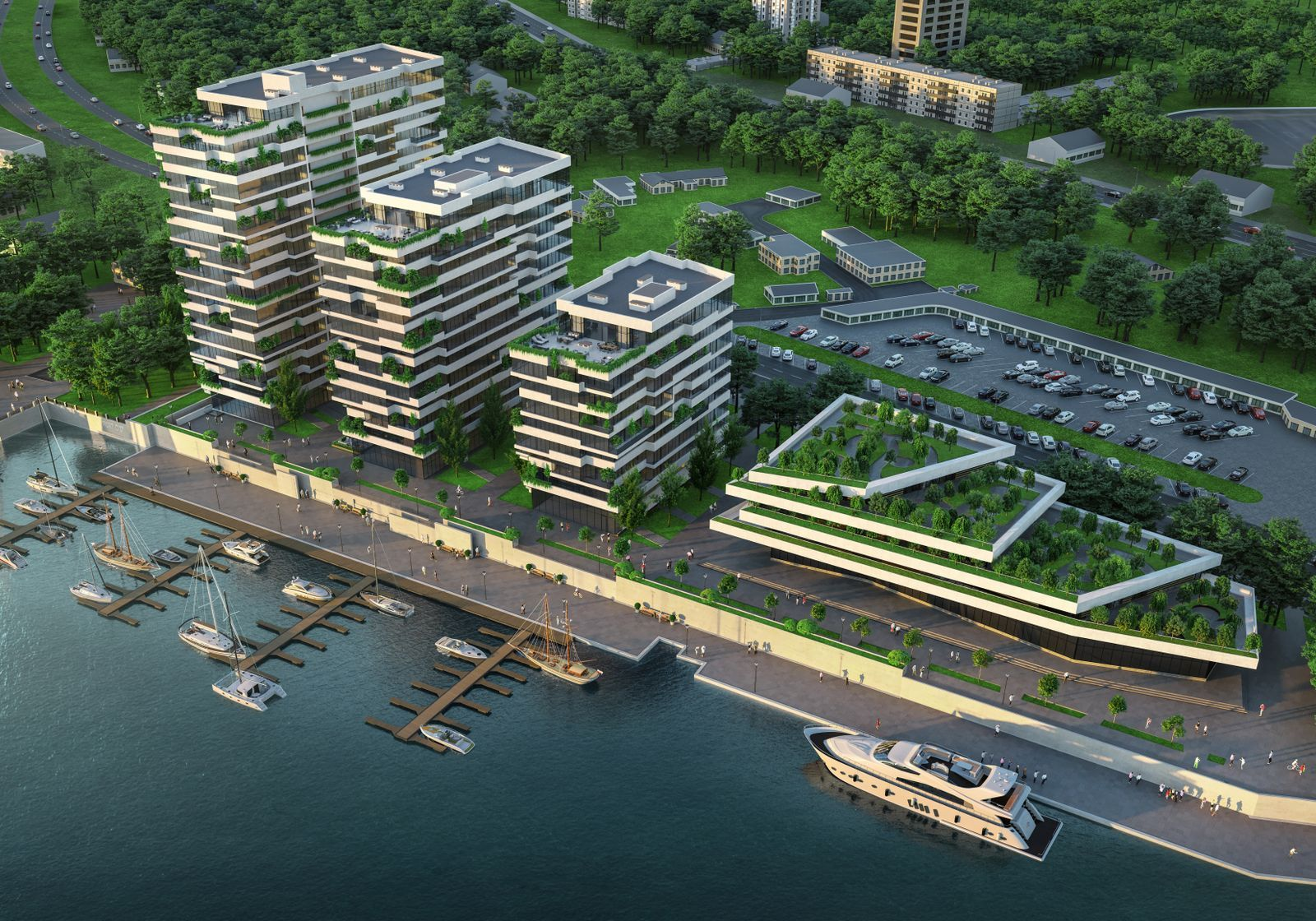 Апарт-комплекс Port City, рассрочка от застройщика