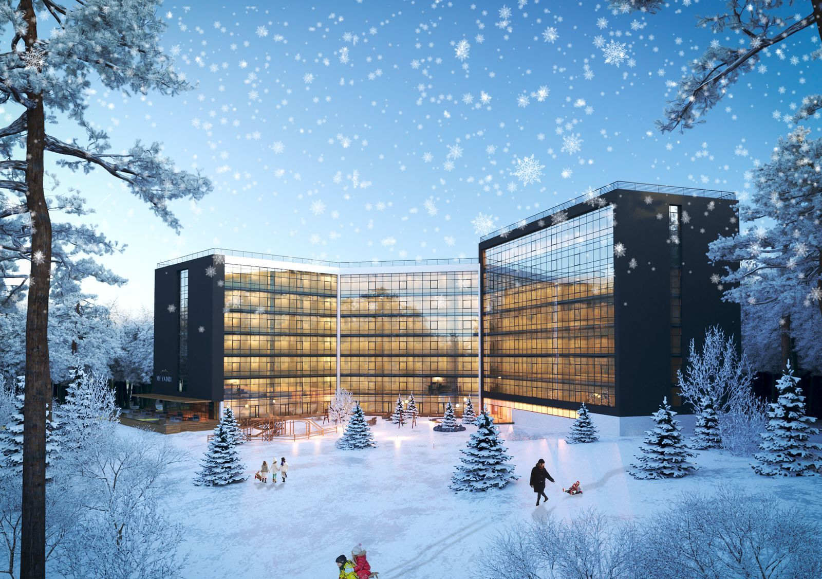Апарт-комплекс Le Méandre, с. Поляница, урочище Вишня