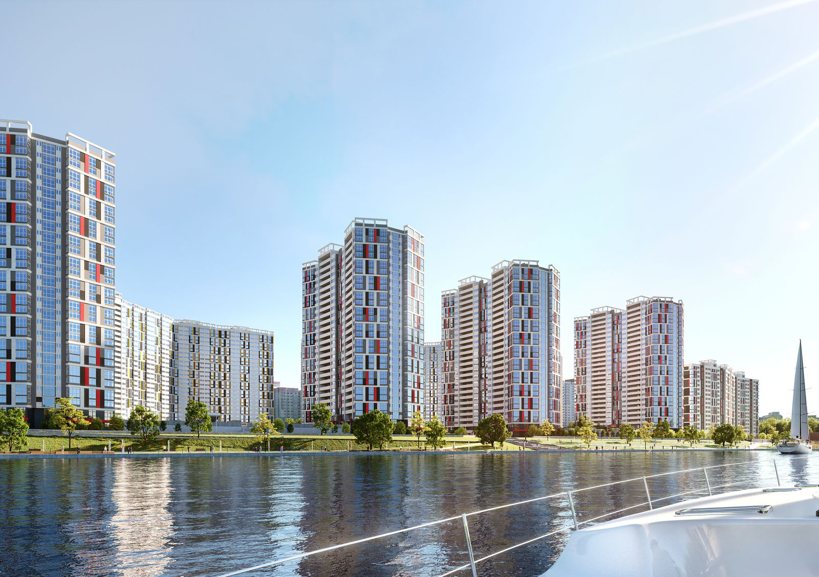 Жилой комплекс Русановская Гавань, Киев