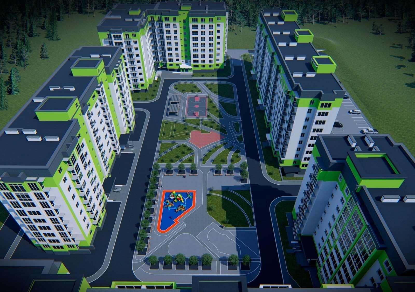Жилой комплекс Living Park "Нова Будова-2", с. Мукша Китайгородская