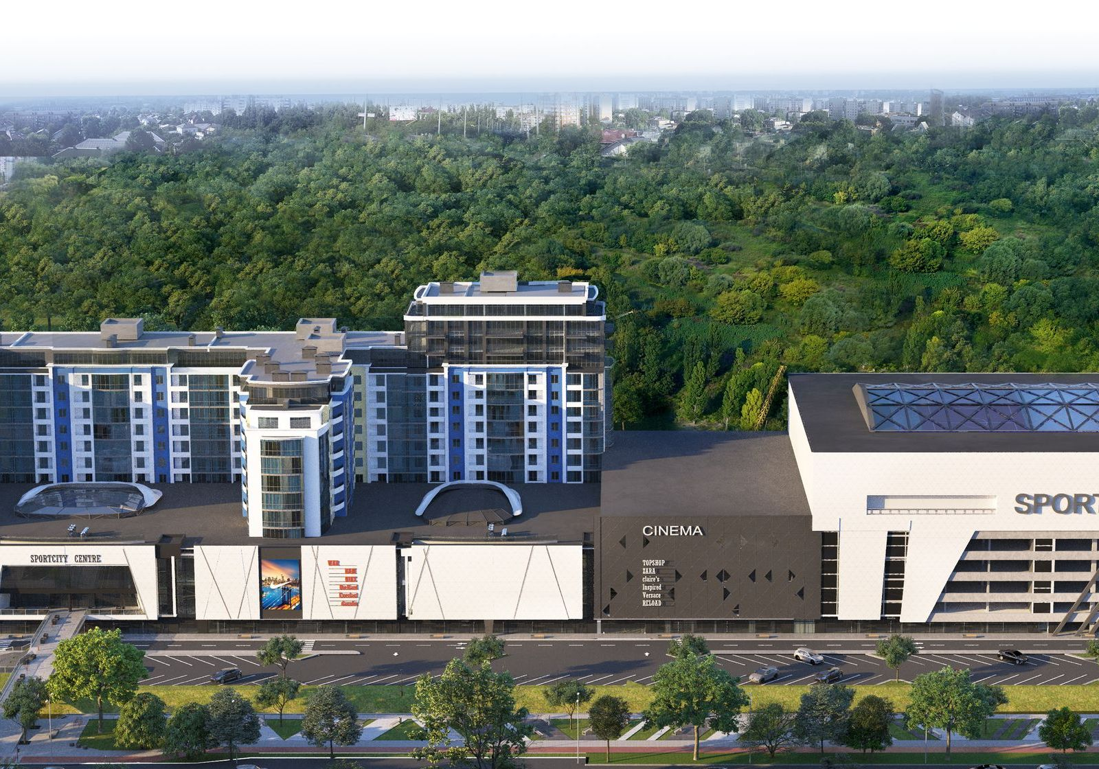 Житловий комплекс Sportcity, забудовник SK GROUP