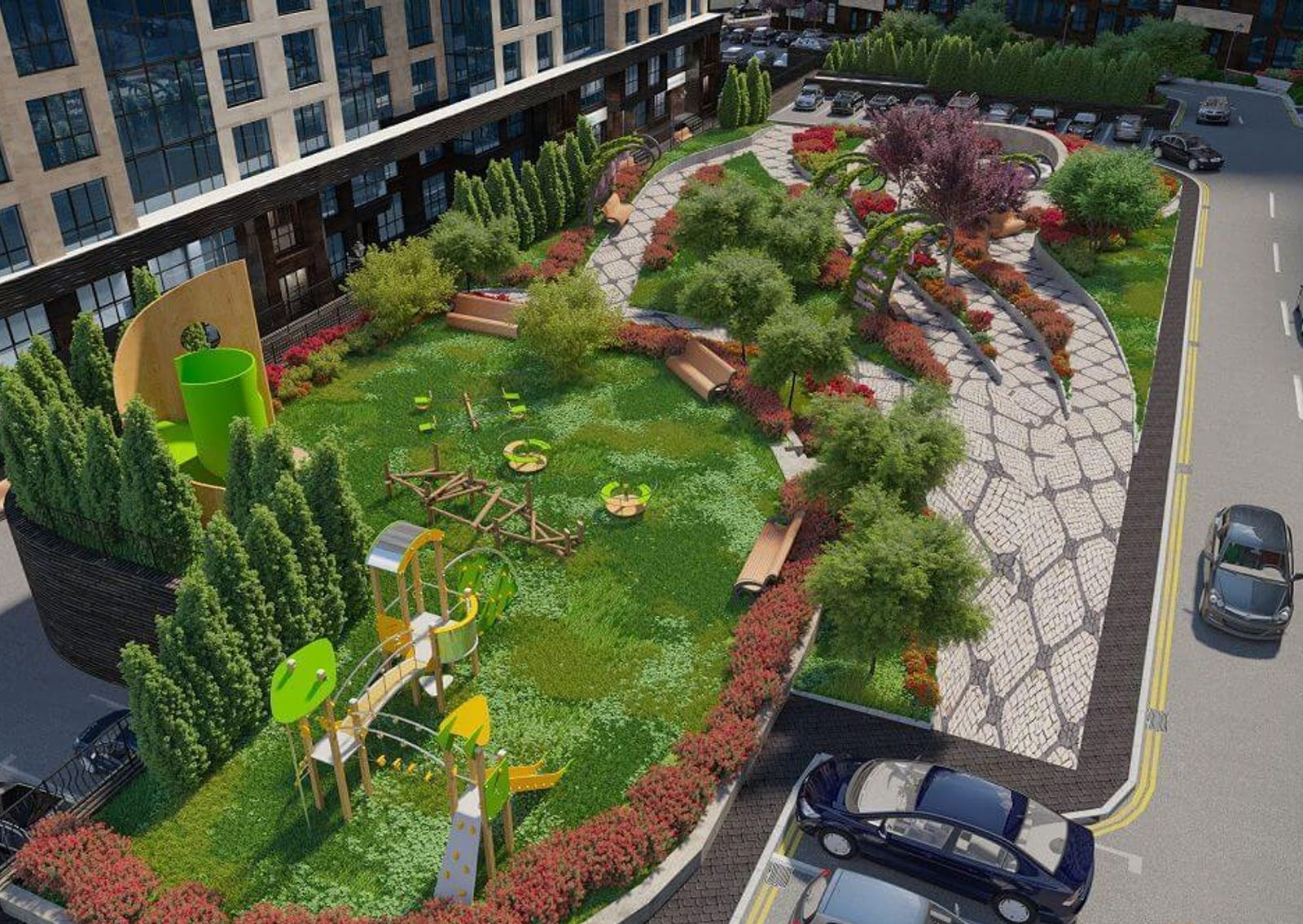 Жилой комплекс Crystal Towers, застройщик ZIM Group