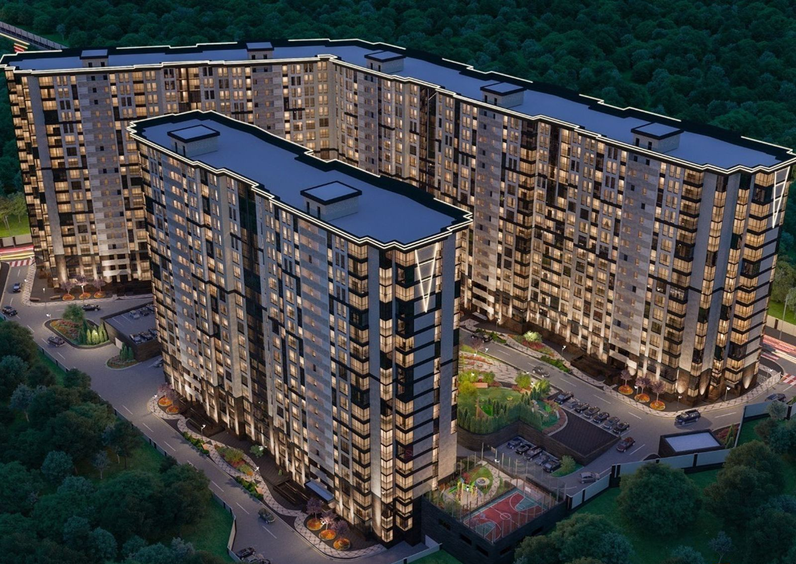 ЖК Crystal Towers, Киев, ул. Амурская