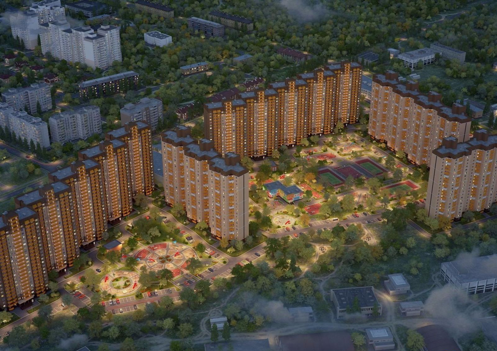Жилой комплекс АТЛАНТ (Коцюбинское), застройщик АТЛАНТ
