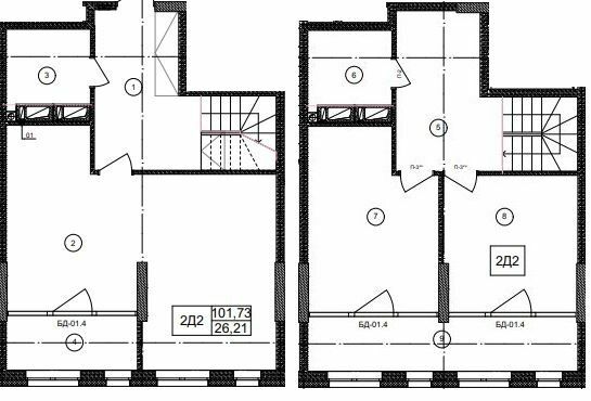 Дворівнева 101.73 м² в ЖК Olympic Park від 28 000 грн/м², Київ