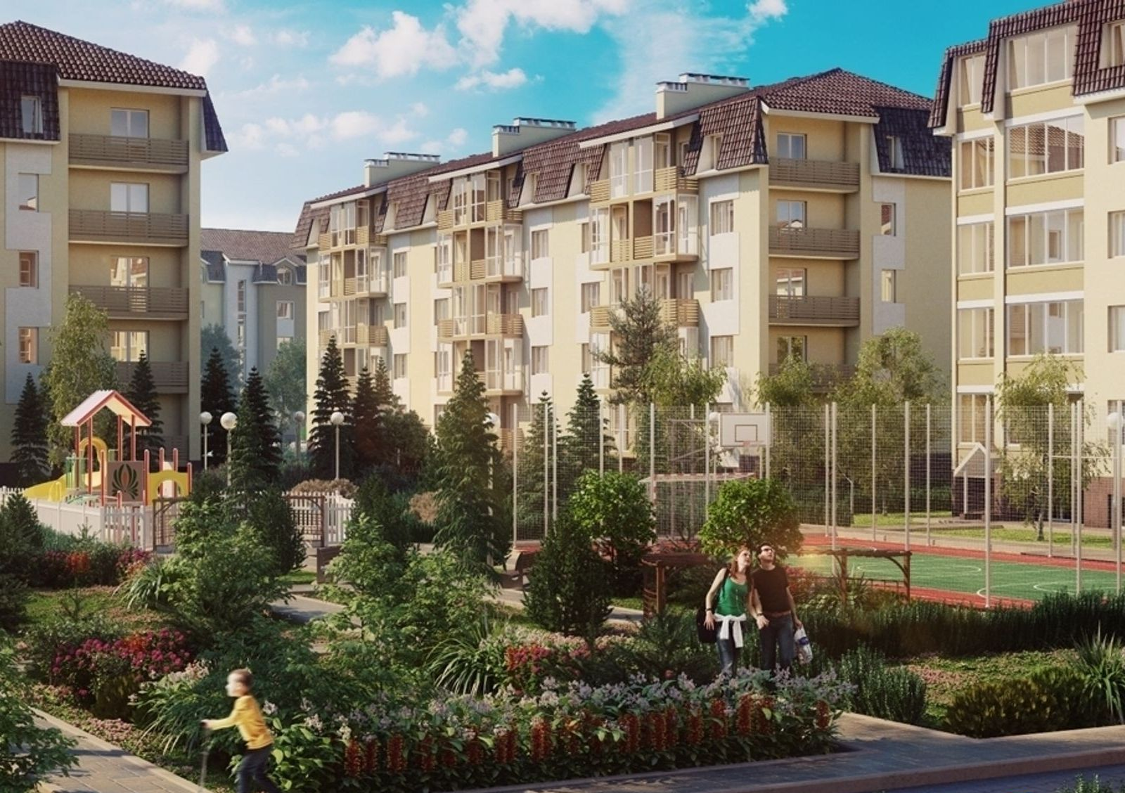 ЖК Молодіжне містечко, с. Крюківщина, ул. Загородная, 2-4, ул. Одесская, 24-42, ул. Подольская, 1-8