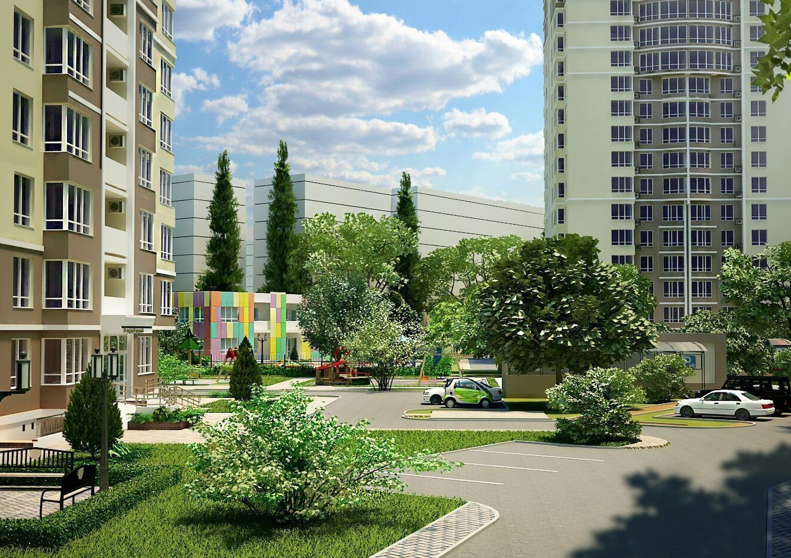 Жилой комплекс SunCity, застройщик ОК САНСИТИ