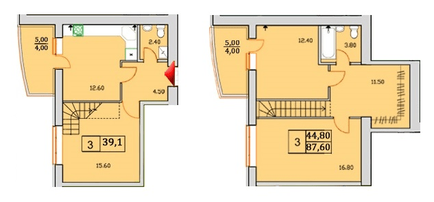 Дворівнева 87.6 м² в ЖК Сонячна Оселя від 20 000 грн/м², м. Буча