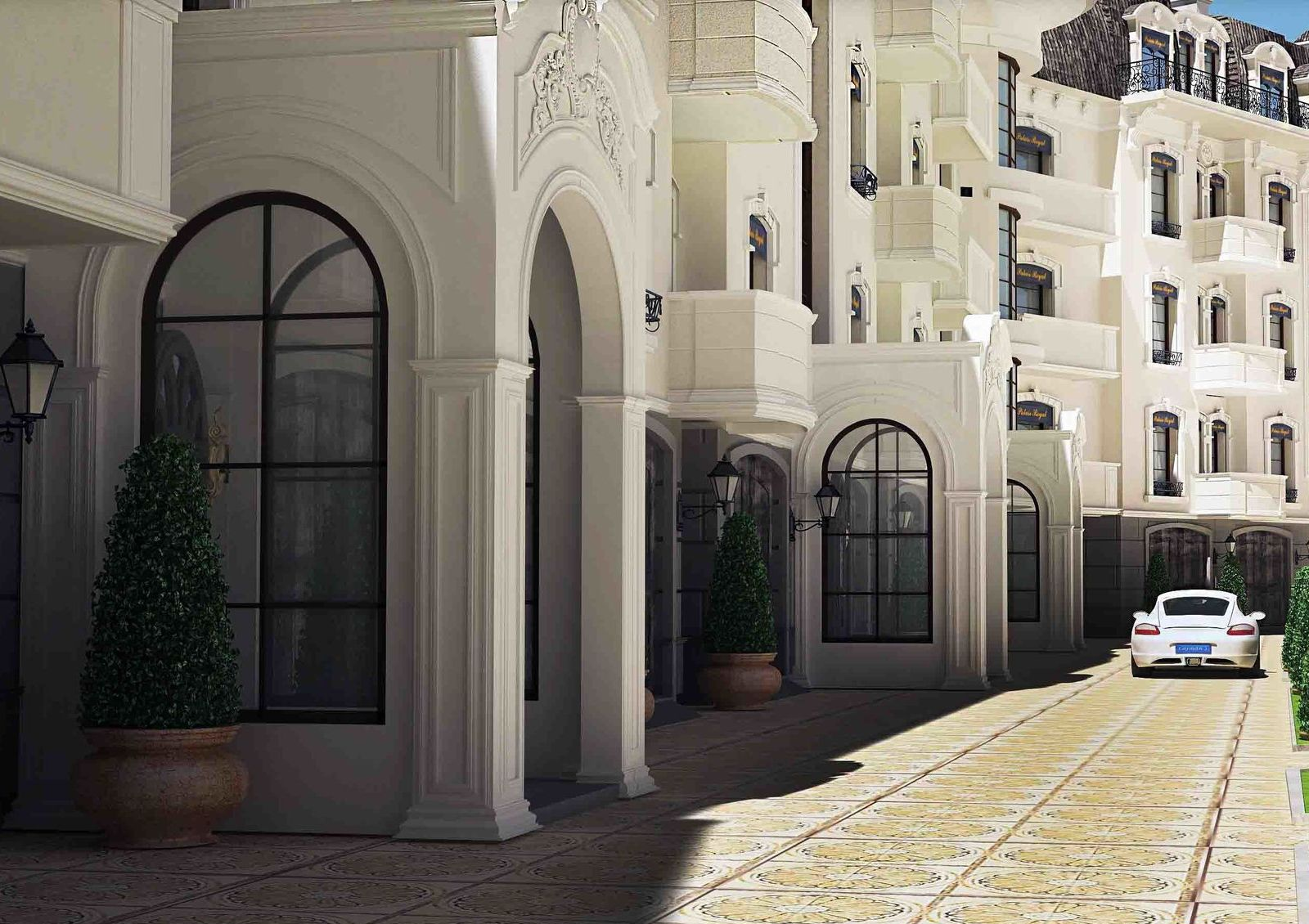 Житловий комплекс Palais Royal (Зелений Мис), забудовник Південна будівельна група компаній (ПБГК)