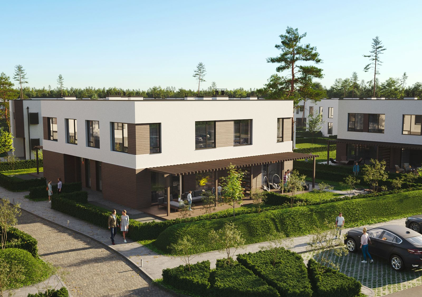 Котеджне містечко Zenhouz, забудовник Riviera Estate