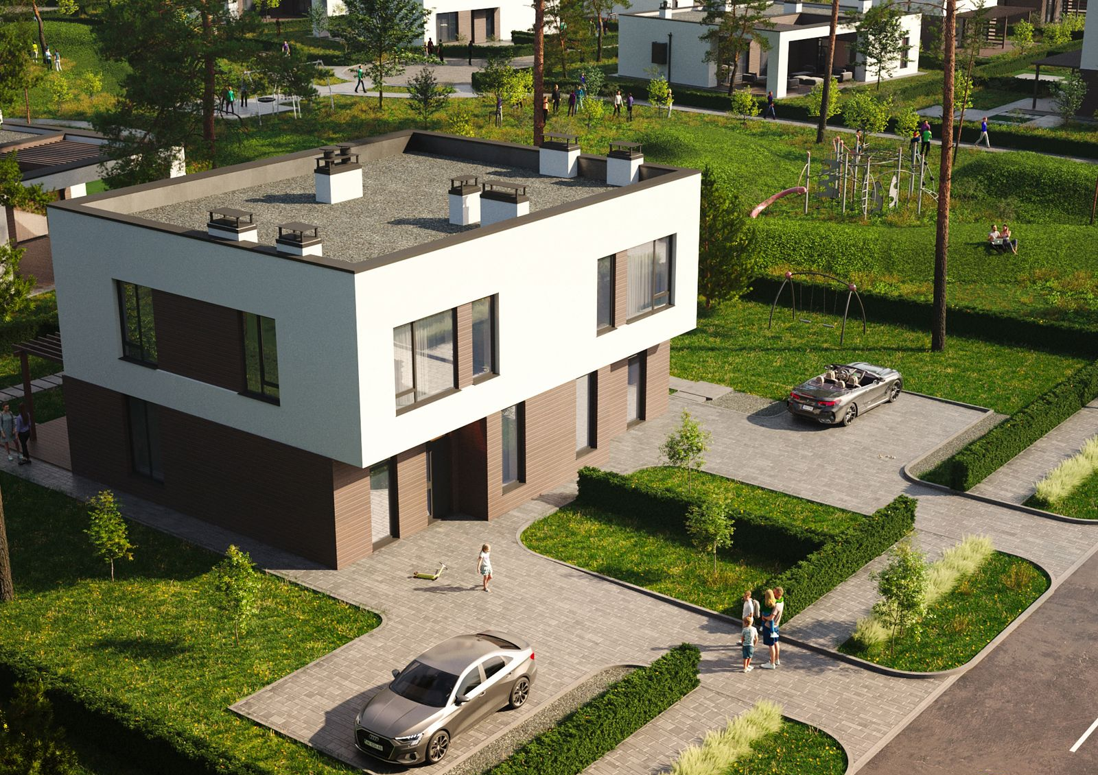 Котеджне містечко Zenhouz, с. Лебедівка