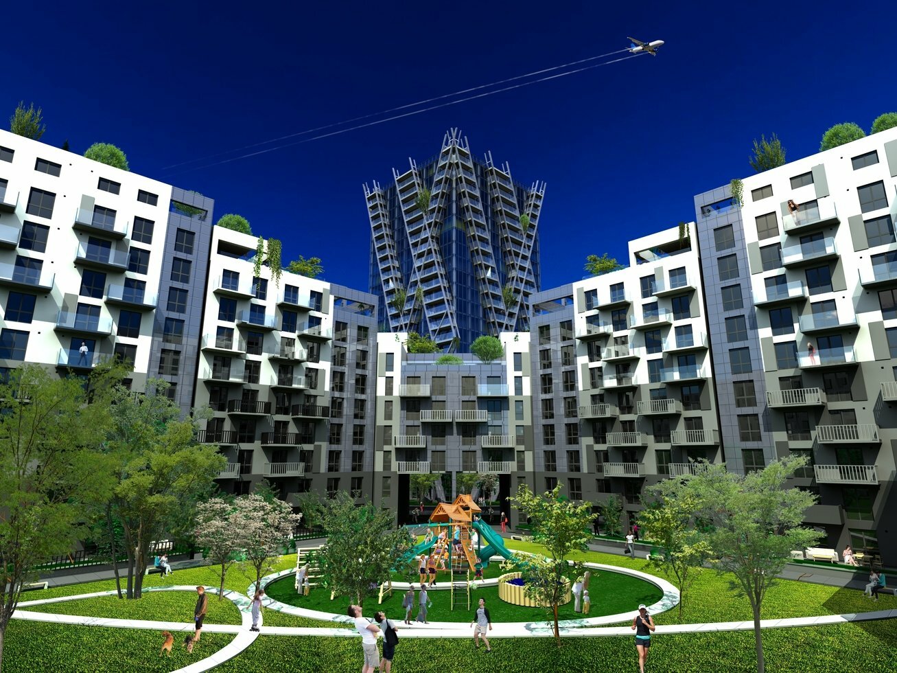 Жилой комплекс Dream Town, застройщик M Group Development