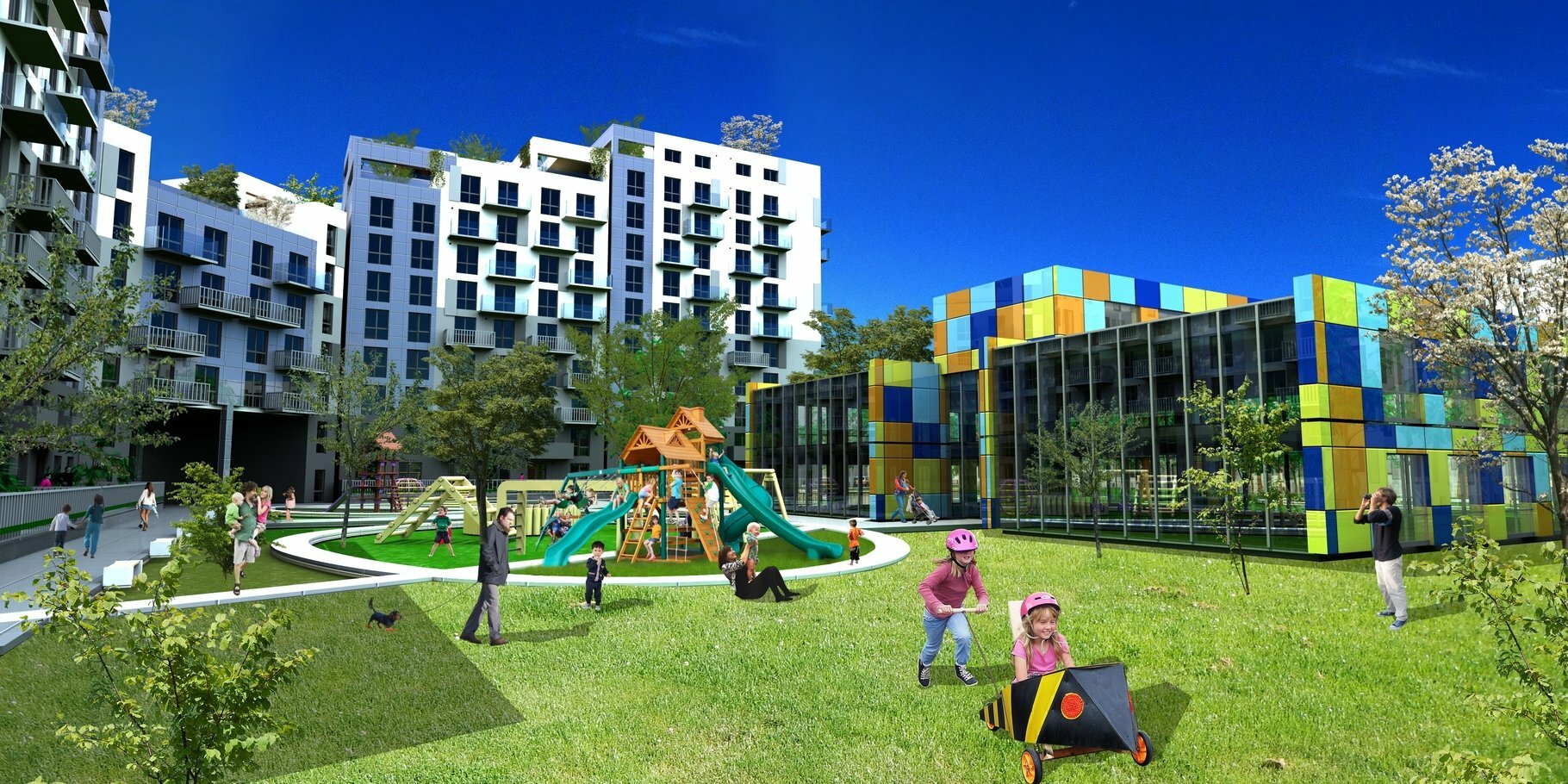 ЖК Dream Town, Ивано-Франковск, ул. Евгения Коновальца / ул. Степана Бандеры