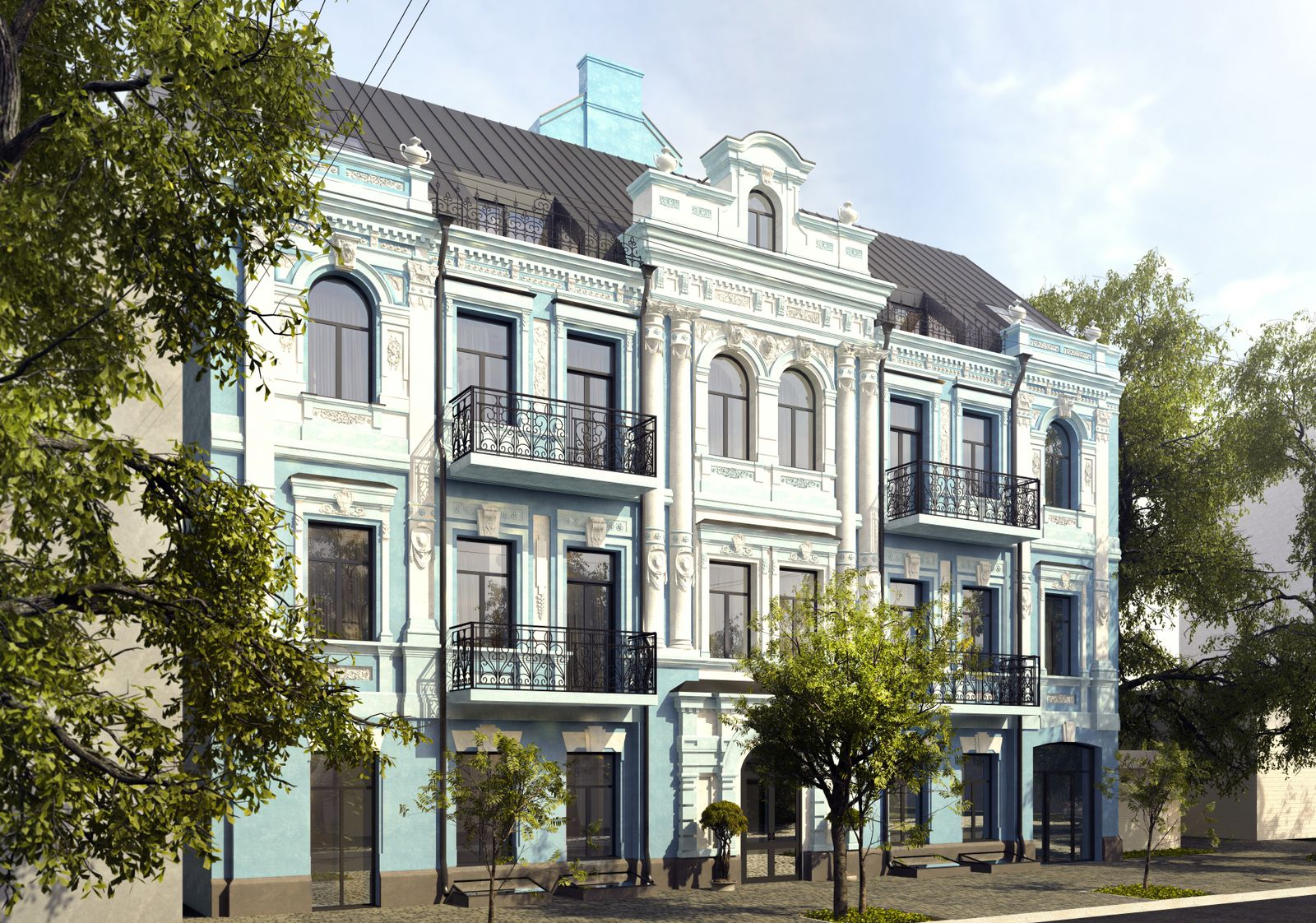 на ул. Тургеневская, 19